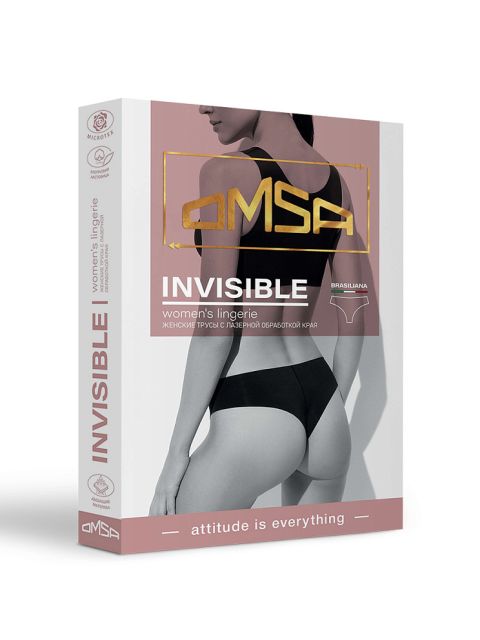 картинка OMSA 2612B Invisible Brasiliana (лазерная обработка края) от магазина Одежда+