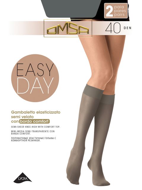 картинка Omsa Easy day 40 Гольфы 2 пары от магазина Одежда+