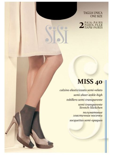 картинка SiSi Miss 40 носки 2 пары от магазина Одежда+